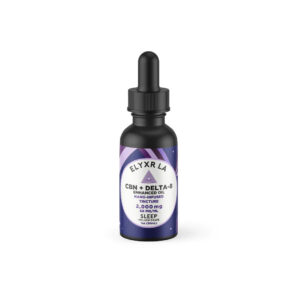 Delta 8/CBN Tincture Enhanced Oil Mellow Grape Sleep - 2000mg 