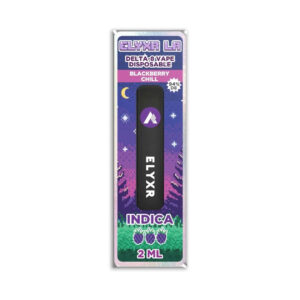 Delta 8 Disposable Vape Blackberry Chill Indica 94% - 2ml 