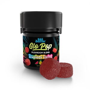 Glo Pop Blue Boomer Gummies