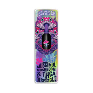 THC-A Disposable & Muscimol Mushroom Beyond Blueberry Indica- 2ml