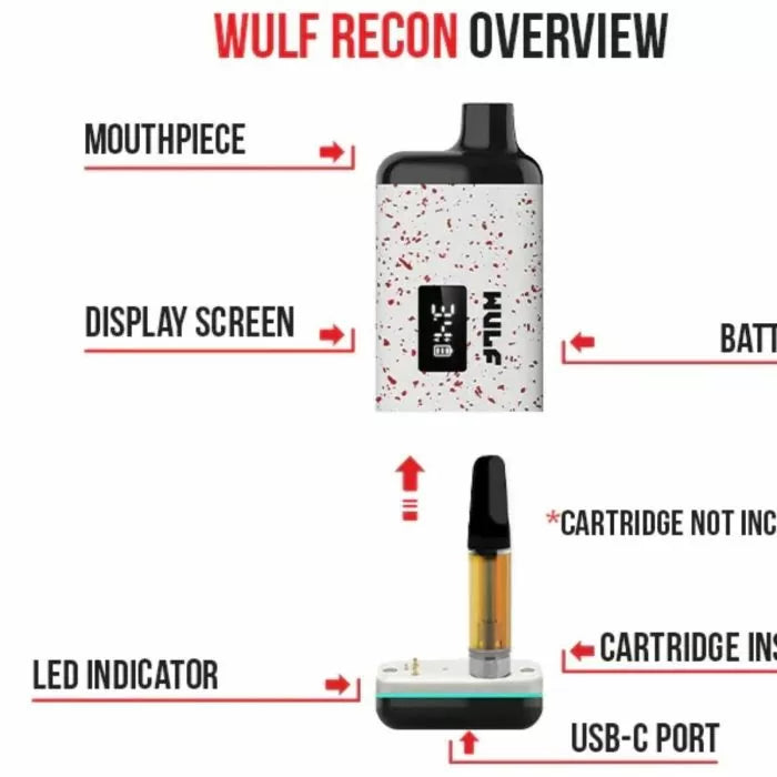Yocan Wulf Recon Cartridge Vaporizer - Image 10